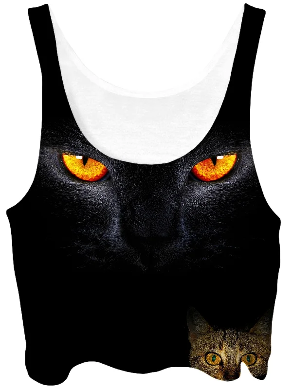 Cat Creep Crop Top